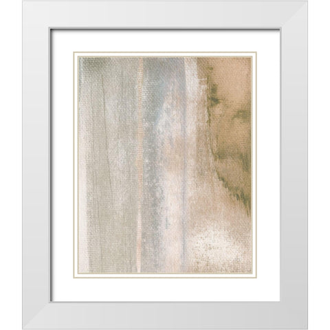Dusk on Sand Lake II White Modern Wood Framed Art Print with Double Matting by Jill, Susan