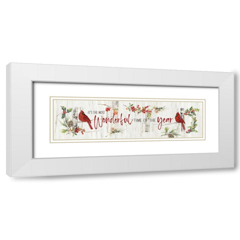 Its The Most Wonderful White Modern Wood Framed Art Print with Double Matting by Swatland, Sally