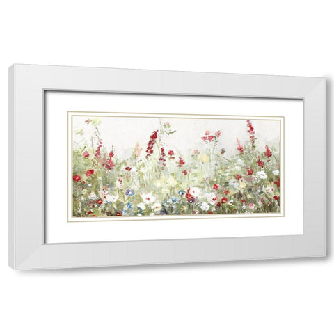 Sweet Spring White Modern Wood Framed Art Print with Double Matting by Swatland, Sally