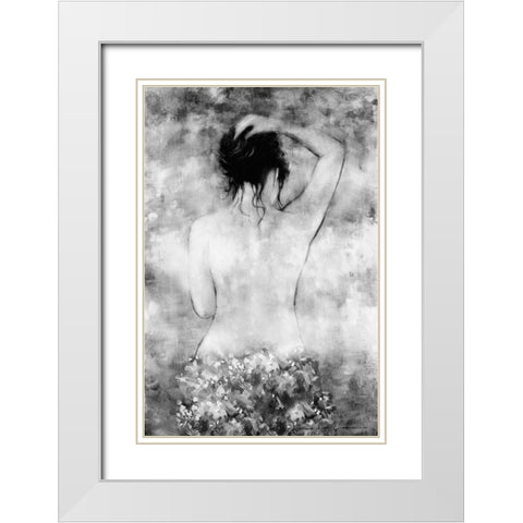 Morning Reflections White Modern Wood Framed Art Print with Double Matting by Orme, E. Anthony
