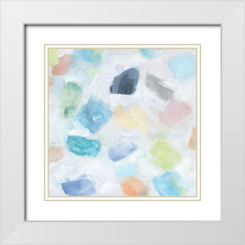 Washed Ashore I White Modern Wood Framed Art Print with Double Matting by Swatland, Sally