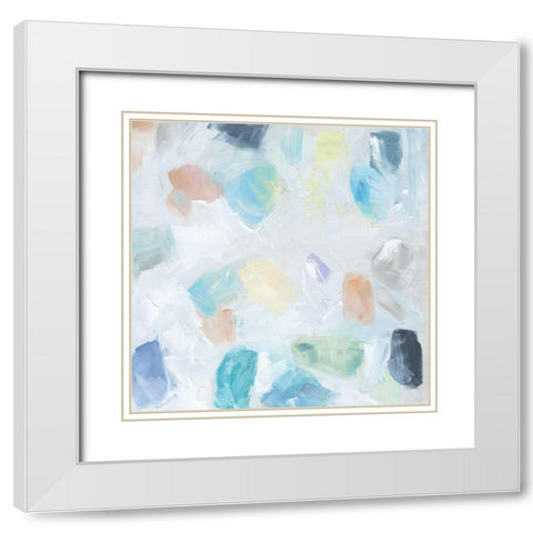Washed Ashore II White Modern Wood Framed Art Print with Double Matting by Swatland, Sally