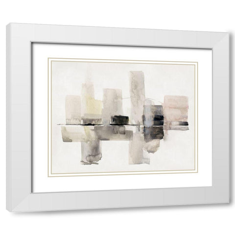 Urban Oasis White Modern Wood Framed Art Print with Double Matting by Swatland, Sally