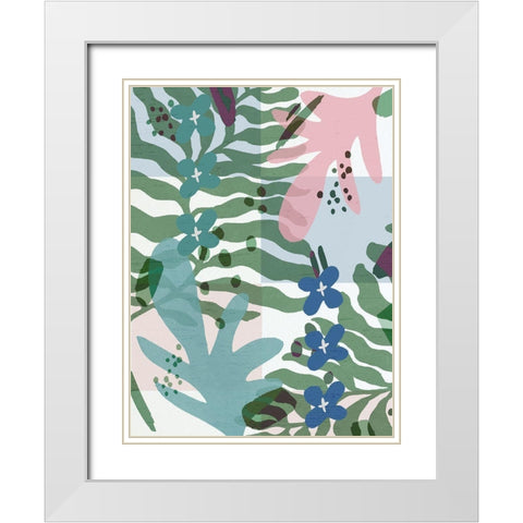 In A Nutshell White Modern Wood Framed Art Print with Double Matting by Jill, Susan