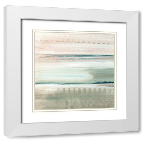 Morning Tuscany II White Modern Wood Framed Art Print with Double Matting by Jill, Susan