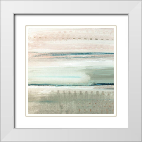 Morning Tuscany II White Modern Wood Framed Art Print with Double Matting by Jill, Susan
