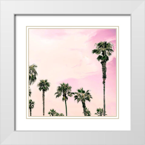 Laguna Beach II White Modern Wood Framed Art Print with Double Matting by Carpentieri, Natalie