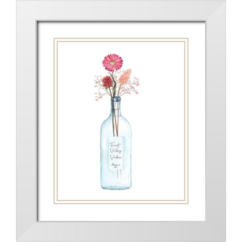 Frost Valley Vodka White Modern Wood Framed Art Print with Double Matting by Jill, Susan
