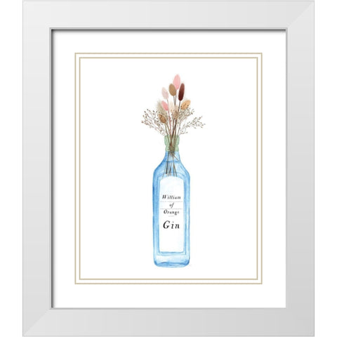 William of Orange Gin White Modern Wood Framed Art Print with Double Matting by Jill, Susan