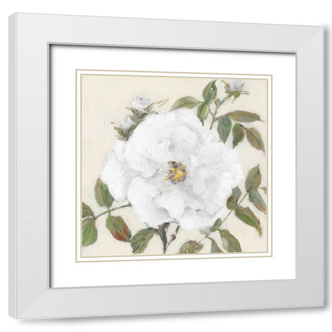 Simply Sweet II White Modern Wood Framed Art Print with Double Matting by Swatland, Sally