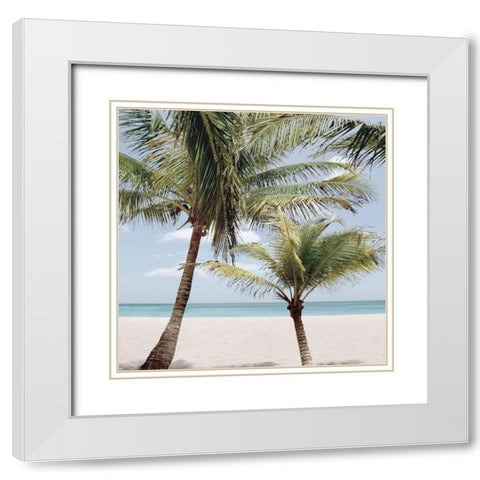 Quiet Escape I White Modern Wood Framed Art Print with Double Matting by Carpentieri, Natalie