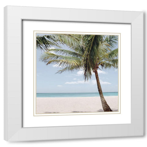 Quiet Escape II White Modern Wood Framed Art Print with Double Matting by Carpentieri, Natalie