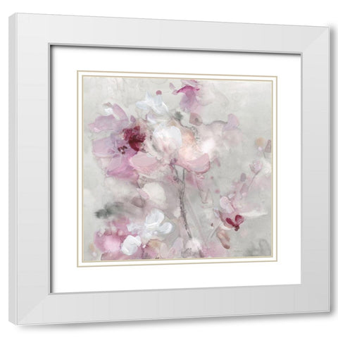Sitting So Pretty II White Modern Wood Framed Art Print with Double Matting by Robinson, Carol
