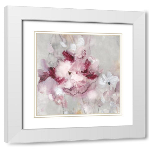Sitting So Pretty III White Modern Wood Framed Art Print with Double Matting by Robinson, Carol