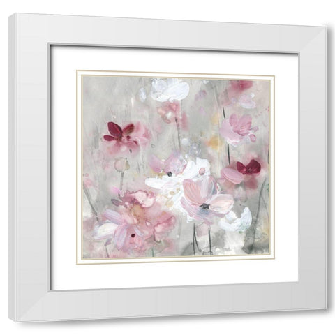 Sitting So Pretty IV White Modern Wood Framed Art Print with Double Matting by Robinson, Carol