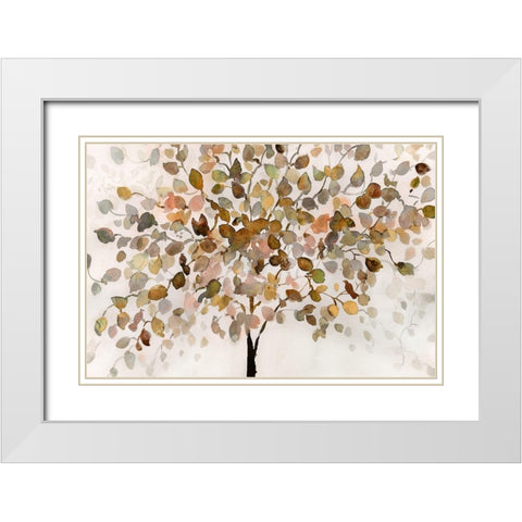 Natures Gift White Modern Wood Framed Art Print with Double Matting by Troise Heidel, Theresa