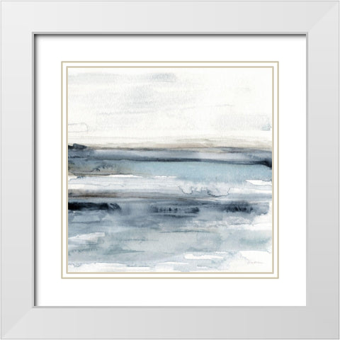 Watching the Weather White Modern Wood Framed Art Print with Double Matting by Swatland, Sally