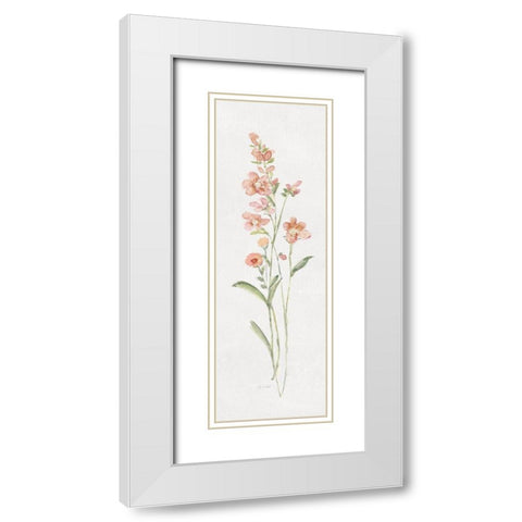 Wild Belle I White Modern Wood Framed Art Print with Double Matting by Swatland, Sally
