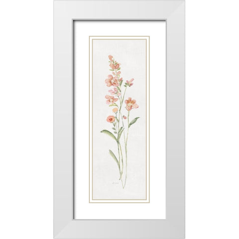 Wild Belle I White Modern Wood Framed Art Print with Double Matting by Swatland, Sally