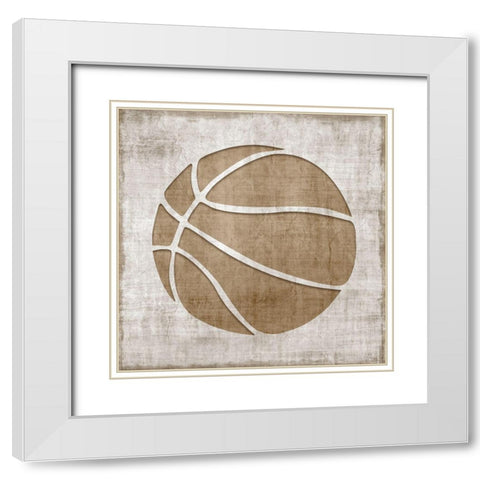 Nothing but Net White Modern Wood Framed Art Print with Double Matting by Carpentieri, Natalie
