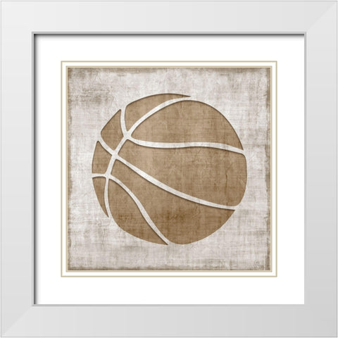 Nothing but Net White Modern Wood Framed Art Print with Double Matting by Carpentieri, Natalie