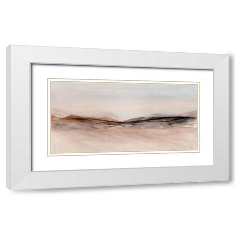 Near Frost Valley White Modern Wood Framed Art Print with Double Matting by Jill, Susan