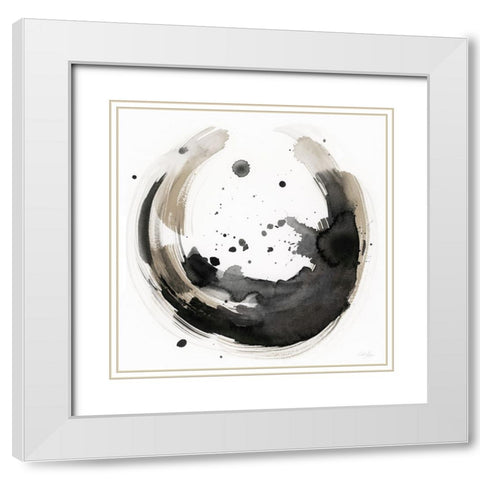 Urban Infinity I White Modern Wood Framed Art Print with Double Matting by Chang, Stella