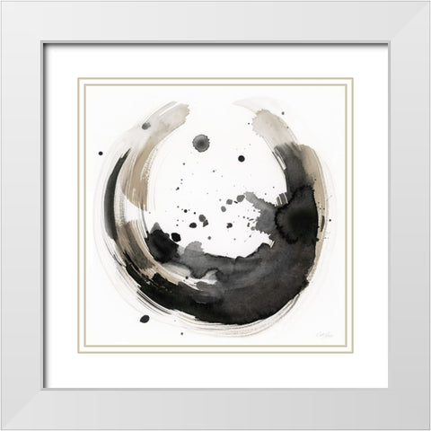 Urban Infinity I White Modern Wood Framed Art Print with Double Matting by Chang, Stella