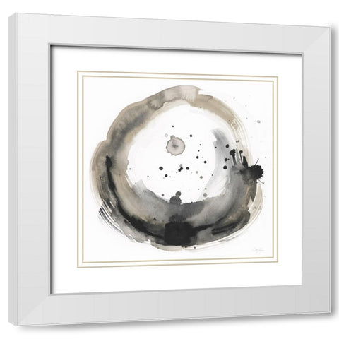 Urban Infinity II White Modern Wood Framed Art Print with Double Matting by Chang, Stella