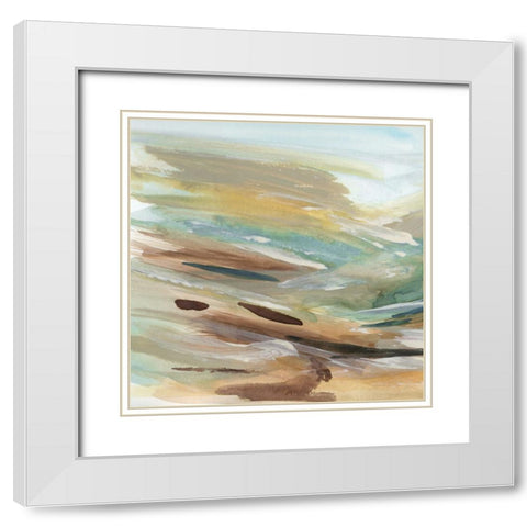 Balsam Mountain I White Modern Wood Framed Art Print with Double Matting by Jill, Susan