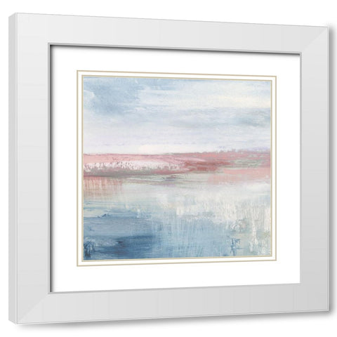 Back Shandelee I White Modern Wood Framed Art Print with Double Matting by Jill, Susan