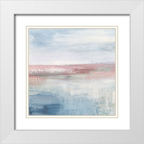 Back Shandelee I White Modern Wood Framed Art Print with Double Matting by Jill, Susan