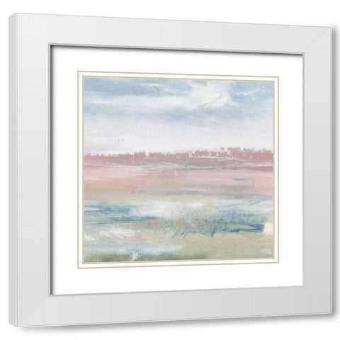 Back Shandelee III White Modern Wood Framed Art Print with Double Matting by Jill, Susan
