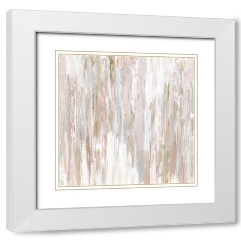 Weathered Door White Modern Wood Framed Art Print with Double Matting by Jill, Susan