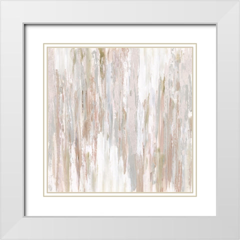 Weathered Door White Modern Wood Framed Art Print with Double Matting by Jill, Susan