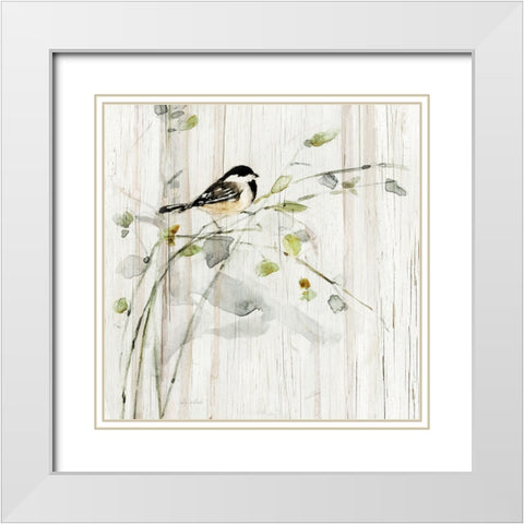 Heavenly Spring I White Modern Wood Framed Art Print with Double Matting by Swatland, Sally