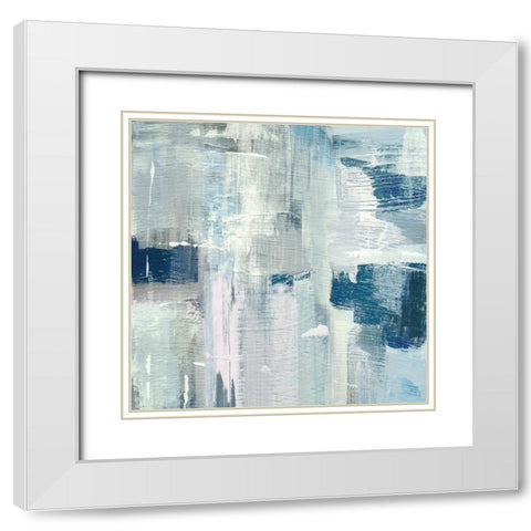 Spring Mountains II White Modern Wood Framed Art Print with Double Matting by Jill, Susan