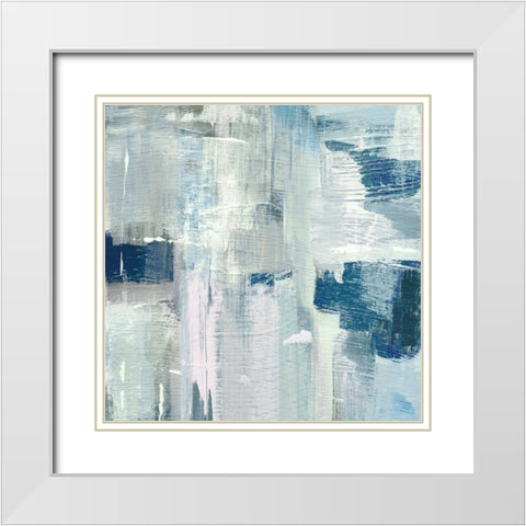 Spring Mountains II White Modern Wood Framed Art Print with Double Matting by Jill, Susan