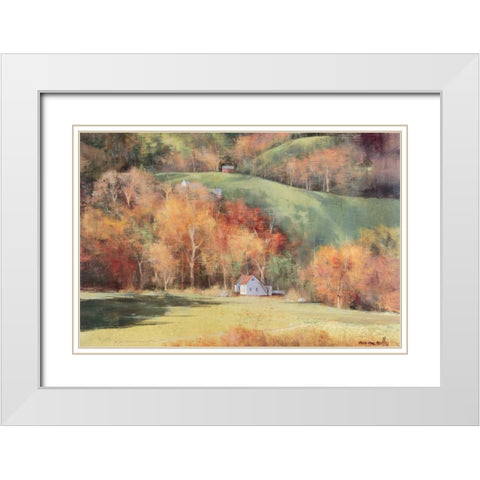 Dancin Shoes White Modern Wood Framed Art Print with Double Matting by Pope, Kate and Elizabeth