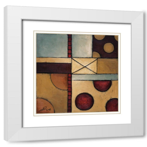 Cruisin White Modern Wood Framed Art Print with Double Matting by Eve