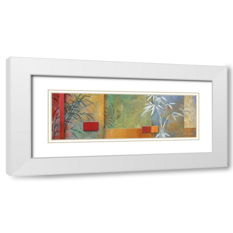 After the Spa White Modern Wood Framed Art Print with Double Matting by Li-Leger, Don