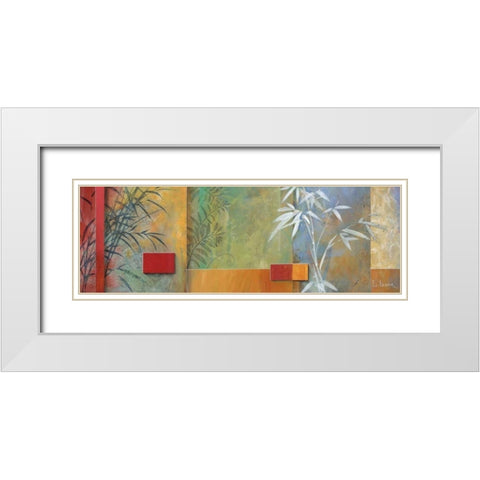After the Spa White Modern Wood Framed Art Print with Double Matting by Li-Leger, Don