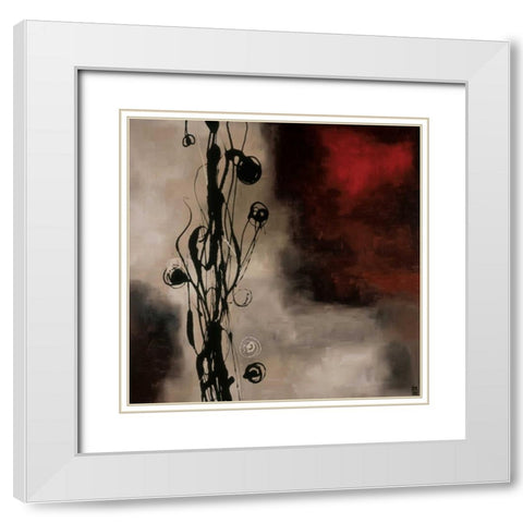 Musical Ideas White Modern Wood Framed Art Print with Double Matting by Maitland, Laurie