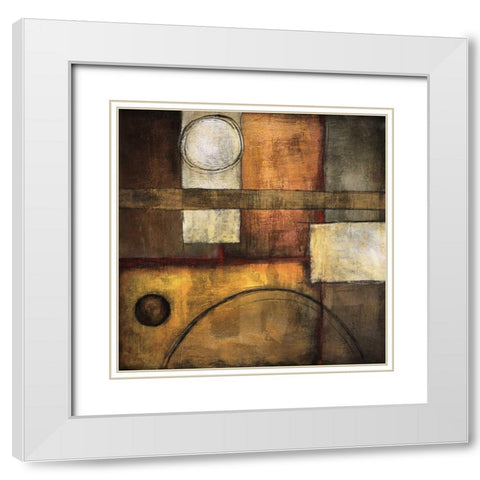 Fotos Quadros II White Modern Wood Framed Art Print with Double Matting by St.Germain, Patrick