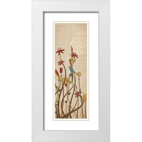 Meadow Fairgrounds II White Modern Wood Framed Art Print with Double Matting by Venter, Tandi