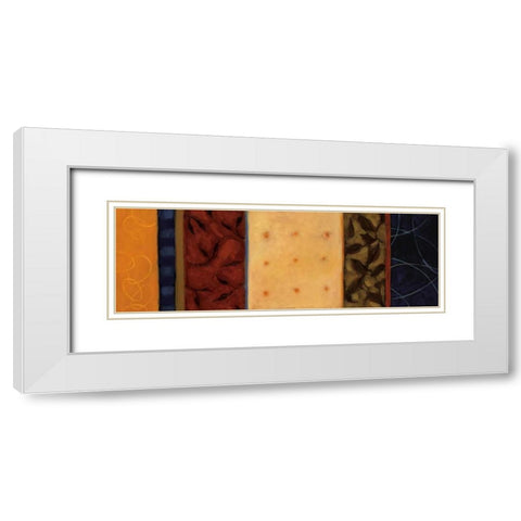 Naturaleza I White Modern Wood Framed Art Print with Double Matting by Dorf, Susan