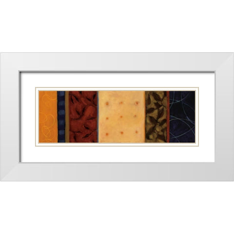 Naturaleza I White Modern Wood Framed Art Print with Double Matting by Dorf, Susan