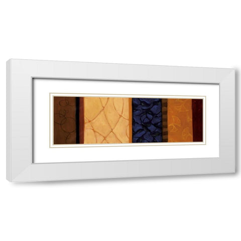 Naturaleza II White Modern Wood Framed Art Print with Double Matting by Dorf, Susan