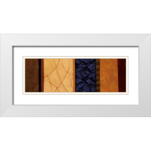 Naturaleza II White Modern Wood Framed Art Print with Double Matting by Dorf, Susan