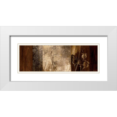 Coppers Edge II White Modern Wood Framed Art Print with Double Matting by Thompson, Linda